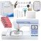 Brother PE900 5" x 7" Embroidery Machine Bundle with 250+ Accessories